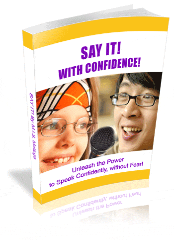 say it with confidence without fear ebook